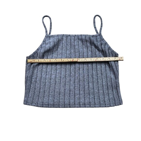 Womens Shein Ribbed Knit Tank Top XL Light Blue - Picture 8 of 9